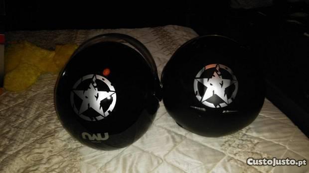 Capacetes semi novos