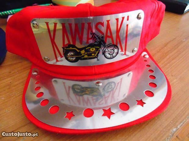 Boné / chapéu artesanal Kawasaki
