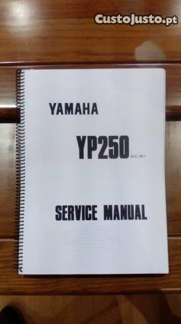 Manual serviço yamaha Majesty 250