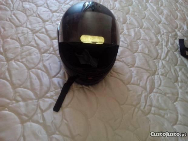 capacete nolan como novo preto