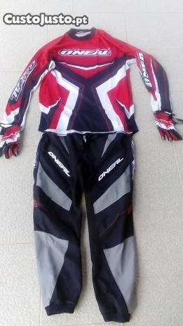 equipamento de motocross negociável