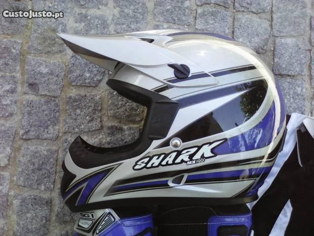 capacete chark mx