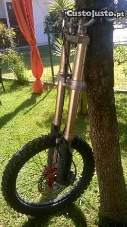 Suspensão roda travão honda crf cr
