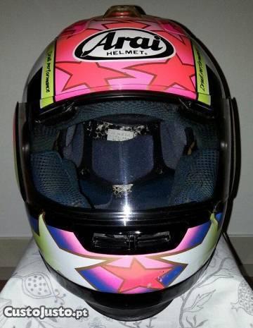 Capacete Arai RX7-XX Kevin Schwantz #34+1