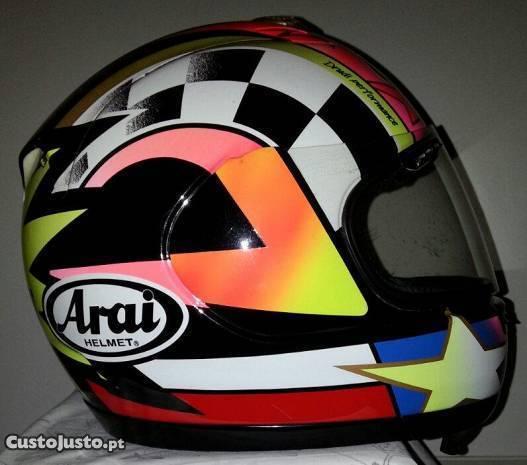 Capacete Arai RX7-XX Kevin Schwantz #34+1
