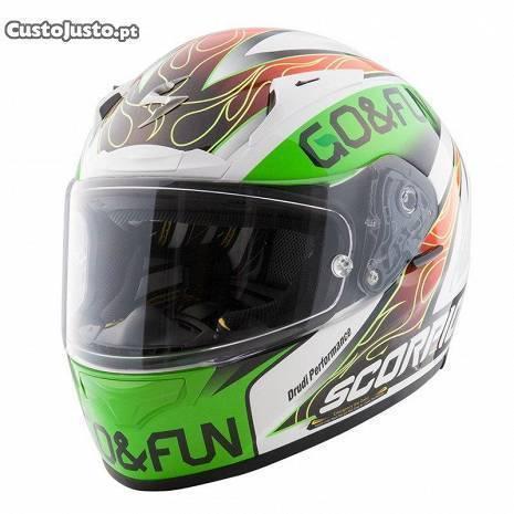 Capacete Scorpion EXO 2000 Air-Bautista XL Novo