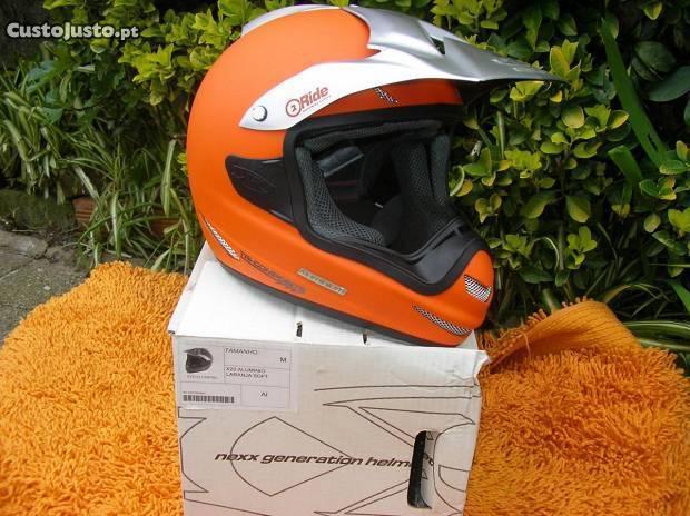 apacete Nexx X20 SPARK Aluminio (laranja) NOVO - M