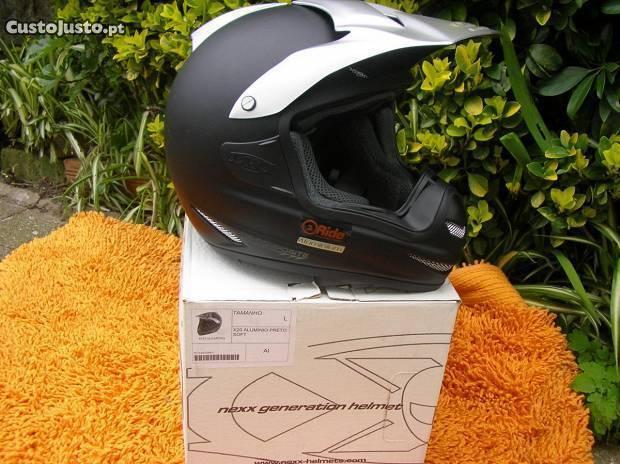 Capacete Nexx X20 Spark em Aluminio NOVO - L
