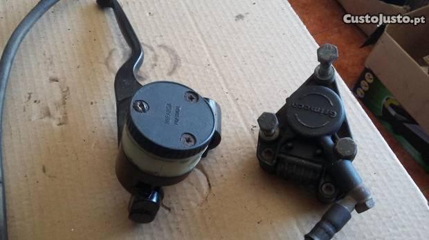 conjunto manete e pinça de travso