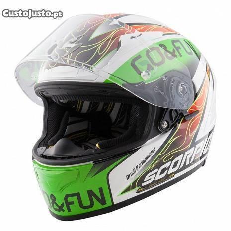 Capacete Scorpion EXO 2000 Air-Bautista XL - NOVO