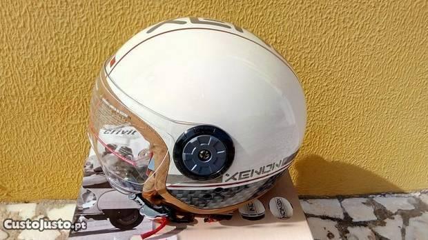 Capacete Jet Crivit Novo tamanho M