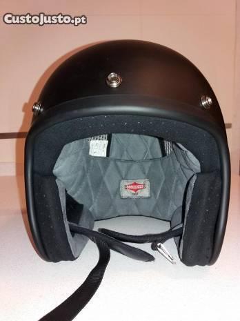 Capacete Biltwell Bonanza Flat Black - L