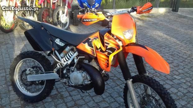 ktm 200 exc em bom estado