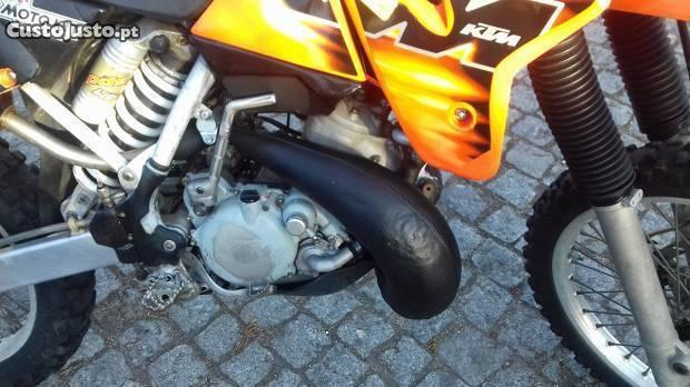 ktm 200 exc em bom estado