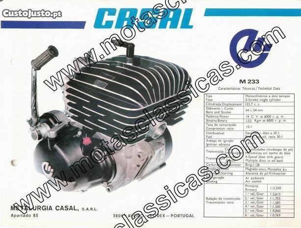 Peças Casal K 276