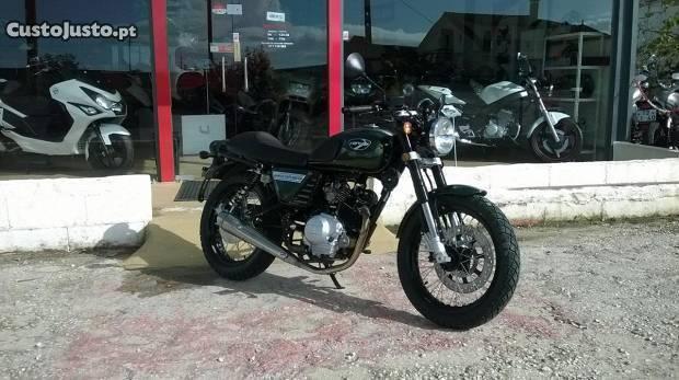 Hanway cafe racer verde, Sem juros 20M/24M/36M