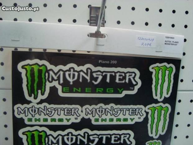 kit autocolantes monster energy