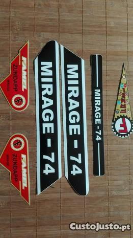 Autocolantes para motorizadas famel