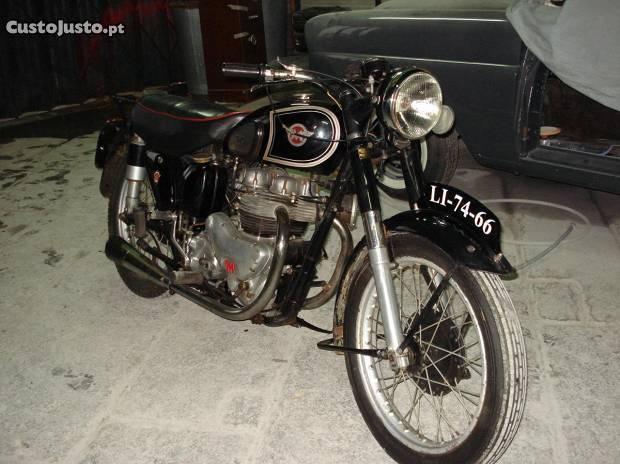 matchless G9 500cc bicilindrica 1952