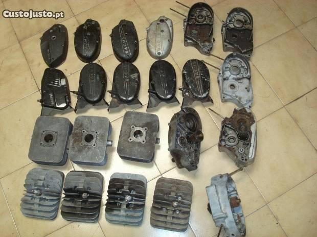 Motor Sachs 5 e 6 - Cilindros, culassas, carteres