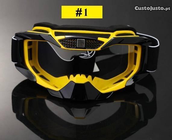 Óculos para Capacetes Motocross - Rescapik