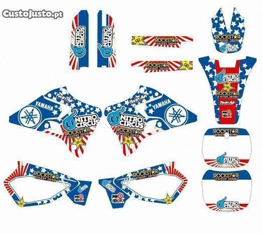 Kit's autocolantes Yamaha YZ e WR