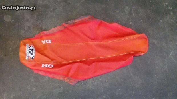 kit plasticos e capa de banco honda crf 250r 2008