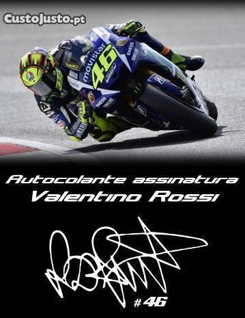 Autocolante assinatura Valentino Rossi