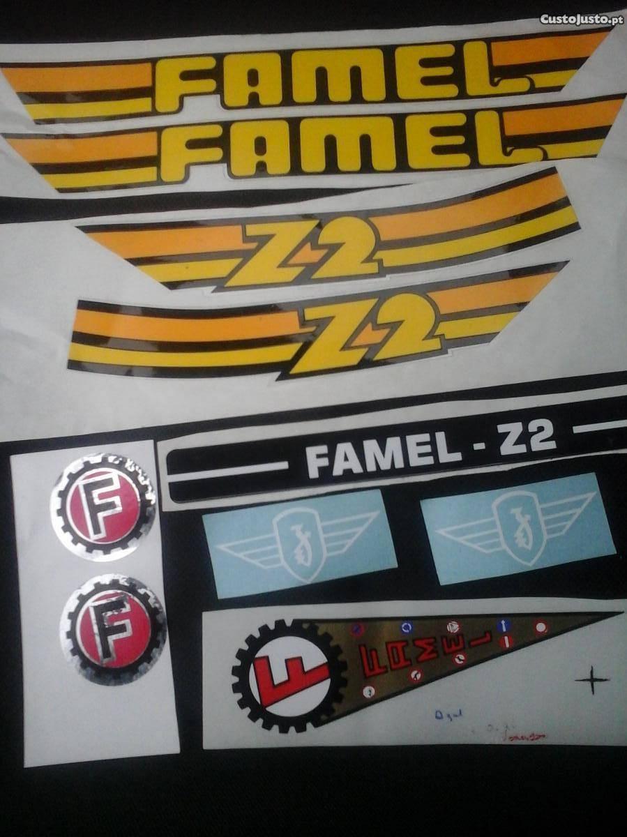 Autocolantes Zundapp de 2 Z2