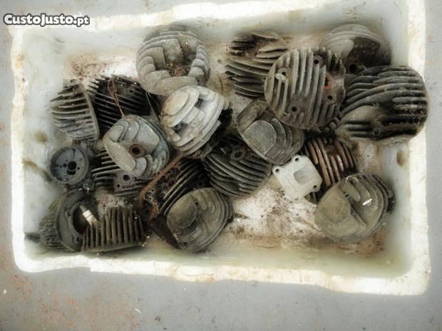 Cabeças de motor Vespa 75 e 80 cc