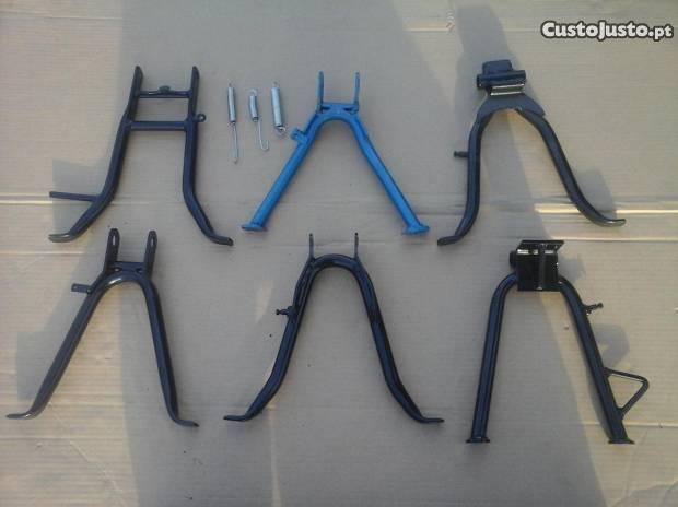 Descansos e escapes para motorizadas antigas