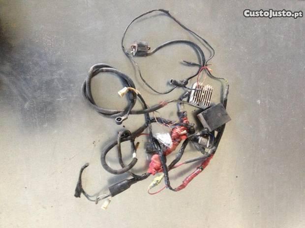 Yamaha warrior instalação elétrica