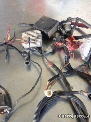 Yamaha warrior instalação elétrica