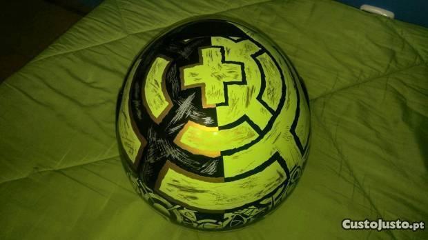 Capacete airoh tamanho L novo