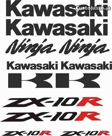 Kit autocolantes moto Kawasaki Ninja ZX-10R