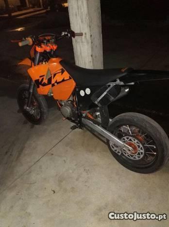 Ktm exc 125 matrículada 5kw Supermoto