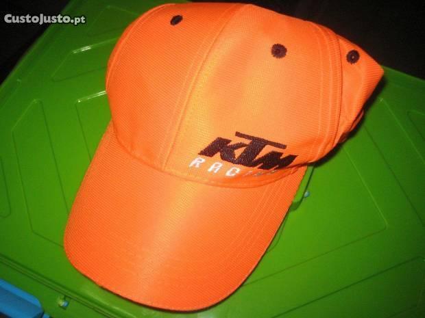 Boné CAP KTM Laranja Novo (Sem qualquer uso)