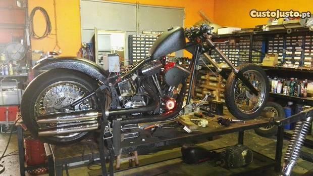 Harley Davidson-Heritage Softail Choper Legalizada