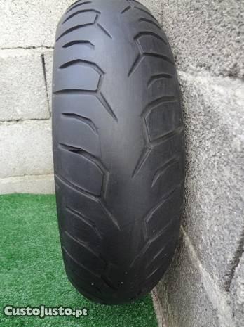 160/60/17 Pirelli diablo strada pneu usado mota