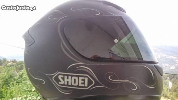 Shoei xr1000 tribal preto mate Tamanho L