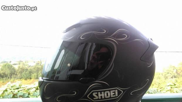 Shoei xr1000 tribal preto mate Tamanho L