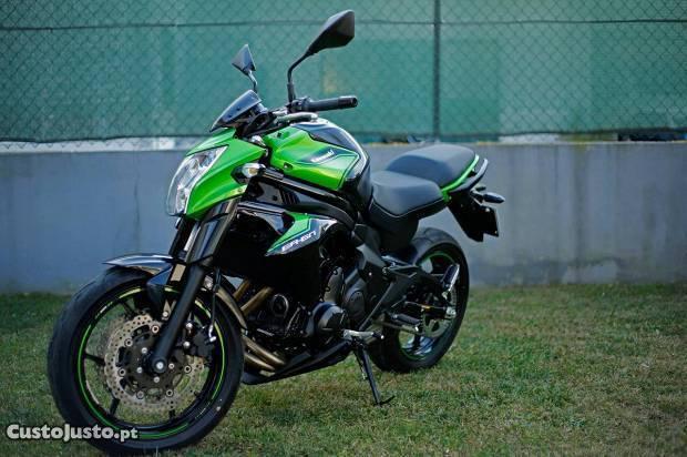 Kawasaki Er6n 650cc Mota Nova 2017 Aceito Retomas