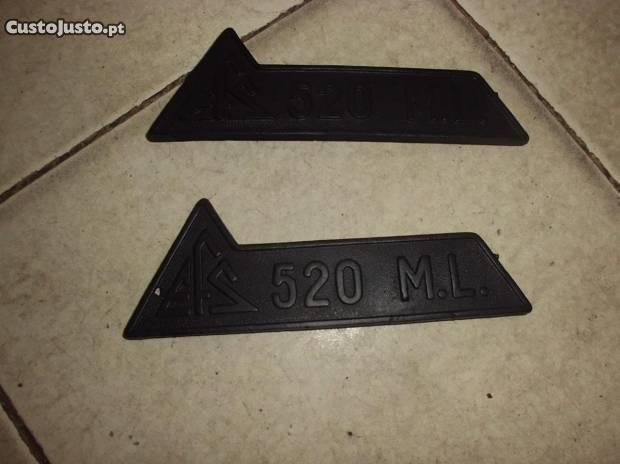 par de emblemas mala farramenta efs520.ml origem