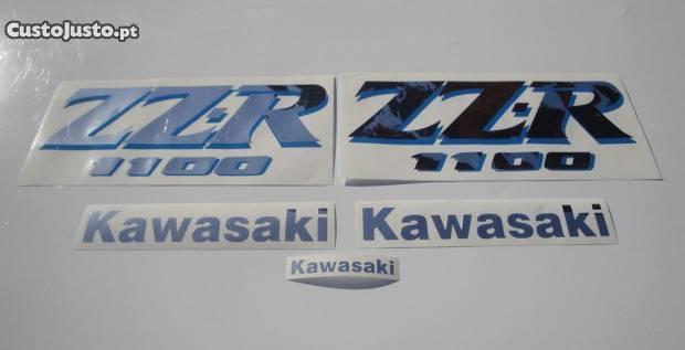 Autocolantes Kawasaki ZZR 250 600 1000 1100