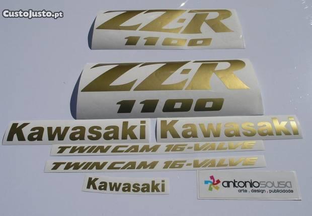 Autocolantes Kawasaki ZZR 250 600 1000 1100