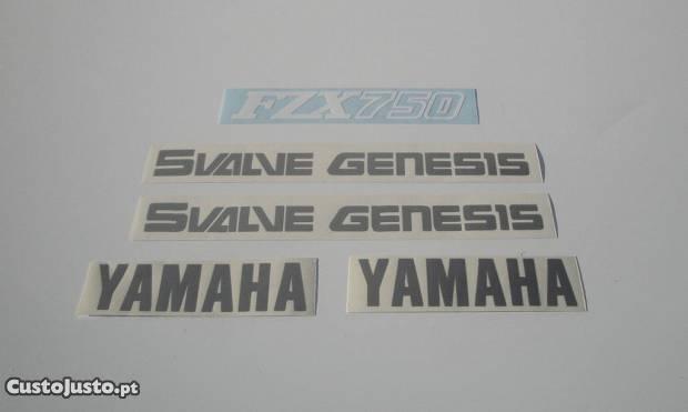 Autocolantes Yamaha FZX 750 5 valve Genesis