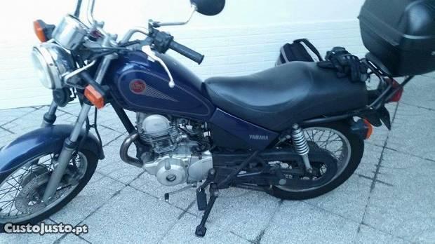 mota yamaha sr125 impecavel