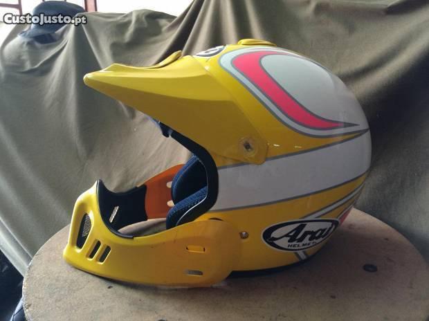 Capacete Arai Mx-E vintage