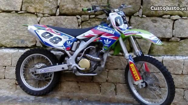 kawasaki kxf 250 em mt bom estado negociável