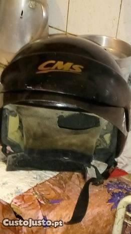 Capacete CMS com Proteccao da Visao